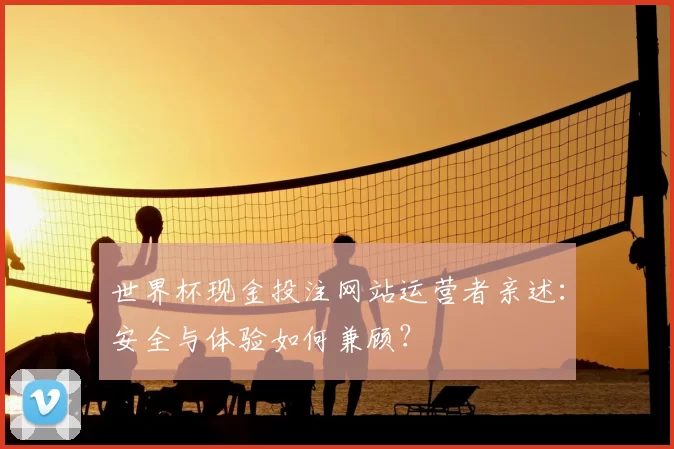 世界杯现金投注网站运营者亲述:安全与体验如何兼顾?