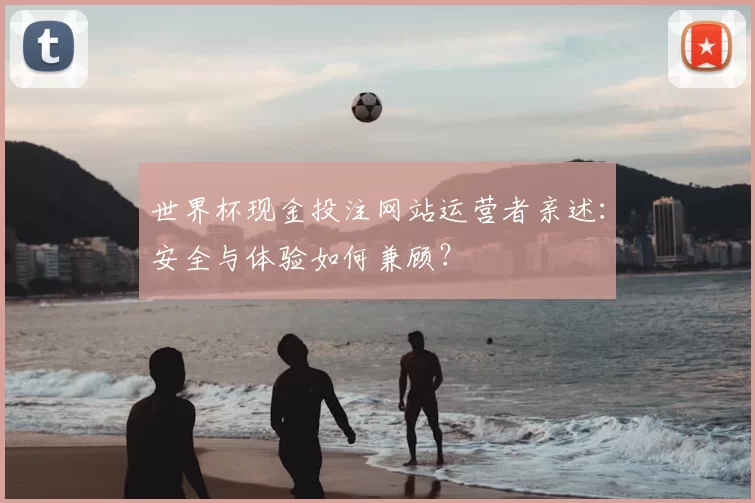 世界杯现金投注网站运营者亲述:安全与体验如何兼顾?